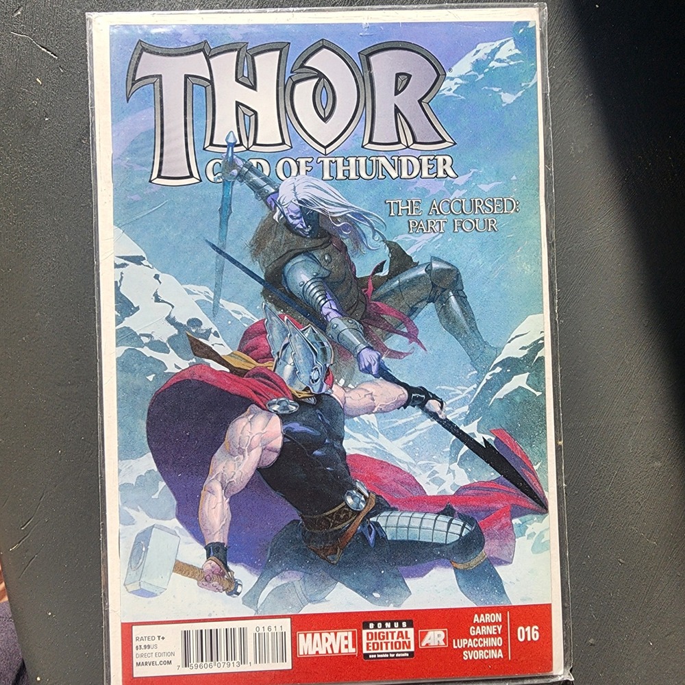 Thor God of Thunder The Accursed Part Four Comic Book 016 Aaron Garney